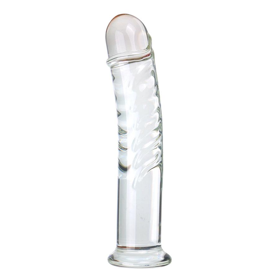 Xinghaoya Realistic Spiral Glass Dildo - xinghaoya official store